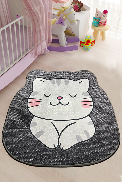 Conceptum Alfombra Neko Multicolor de 80 cm